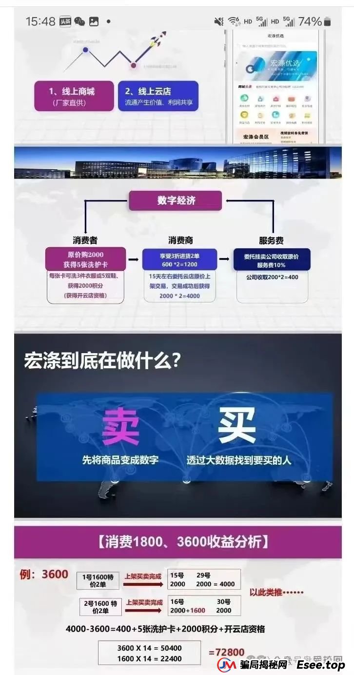 【宏涤洗衣】拉人头非法融资，受害会员三十万人，已处于崩盘的边缘，速度撤回本金远离！