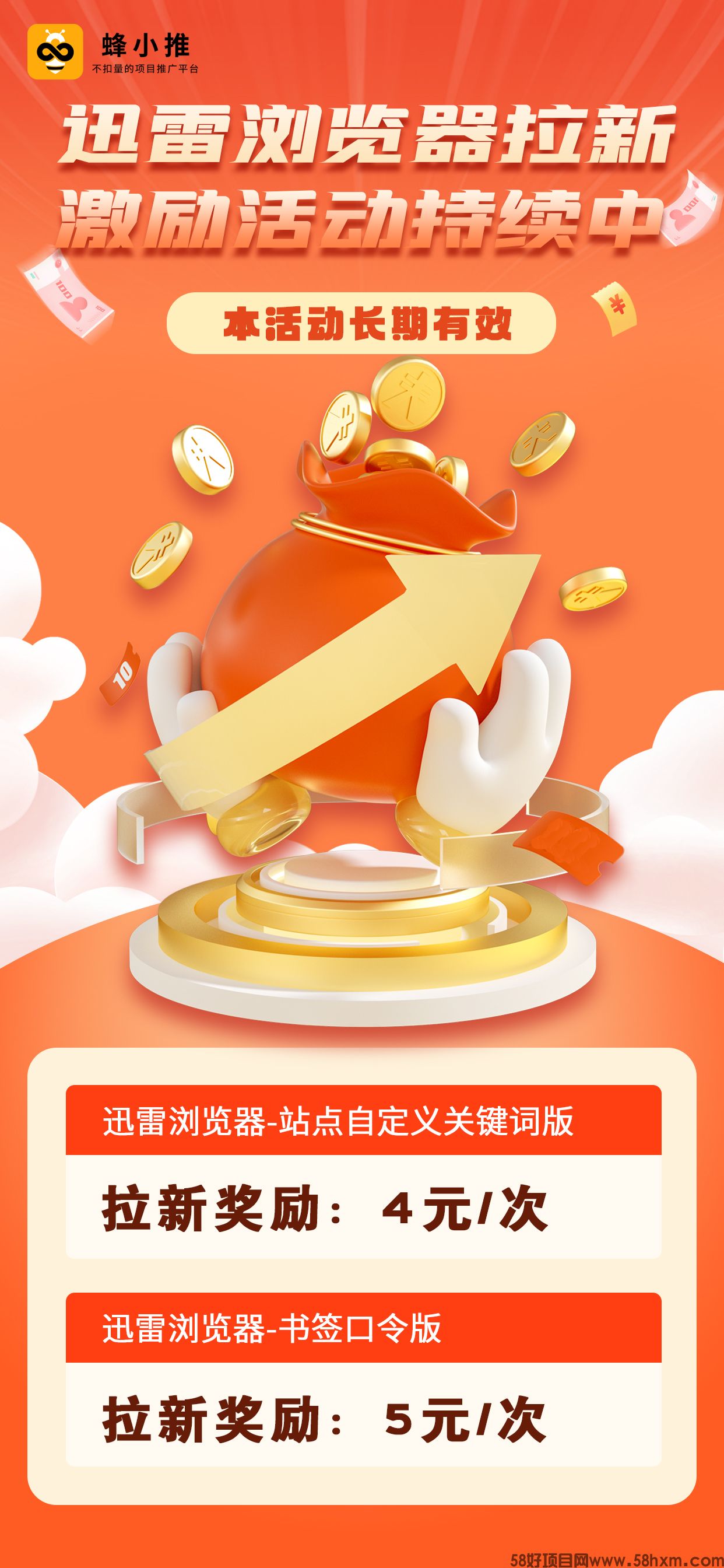 【蜂小推】哇塞！迅雷浏览器拉新，这波操作直接封神