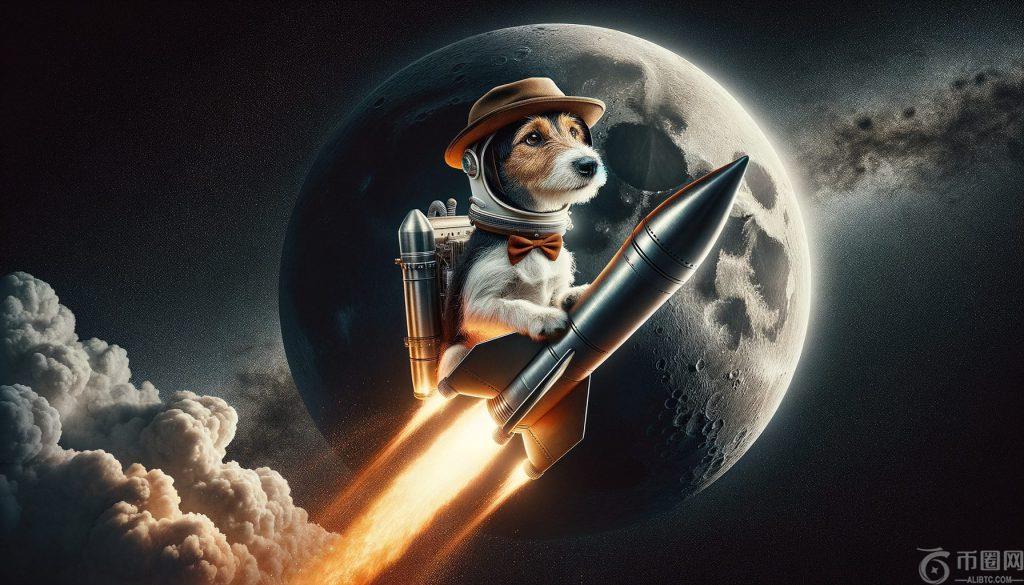 DogWifHat rocket to the moon