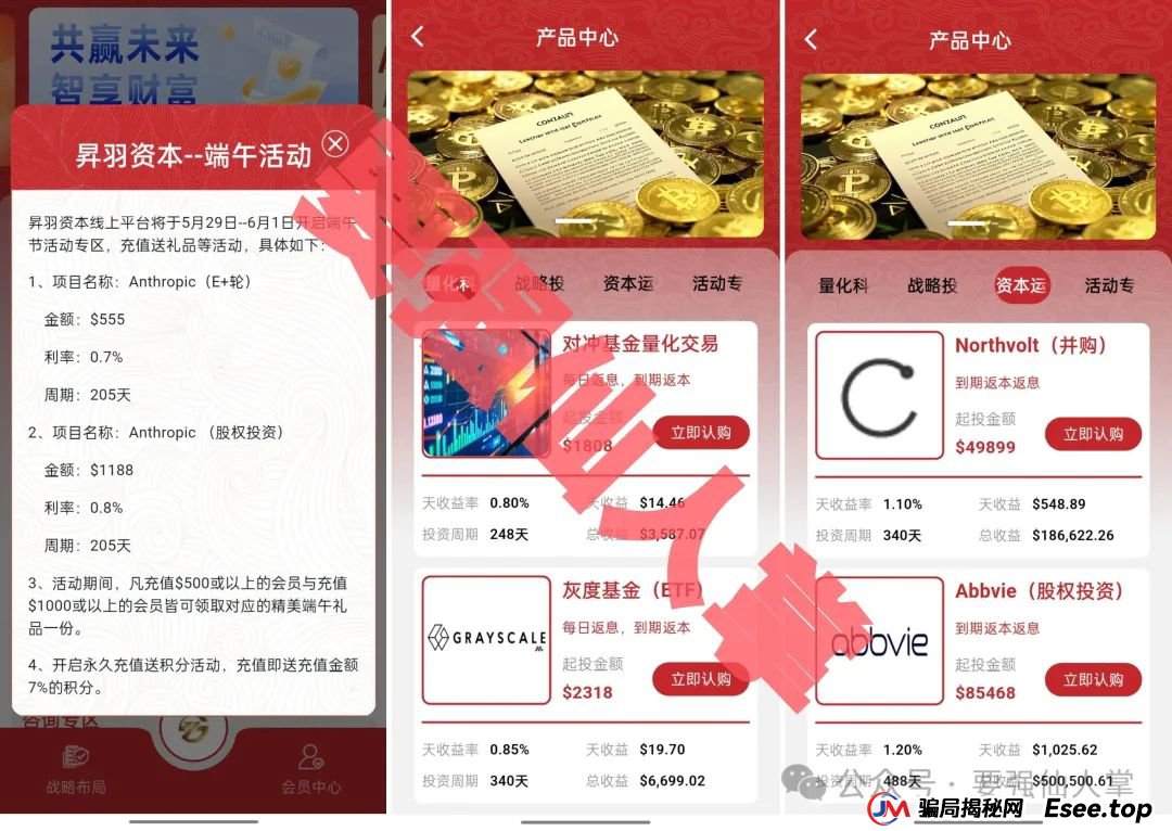 投资升羽1万元每天赚30元是真的吗？【昇羽资本】高风险资金盘骗局，抓紧时间撤离吧！