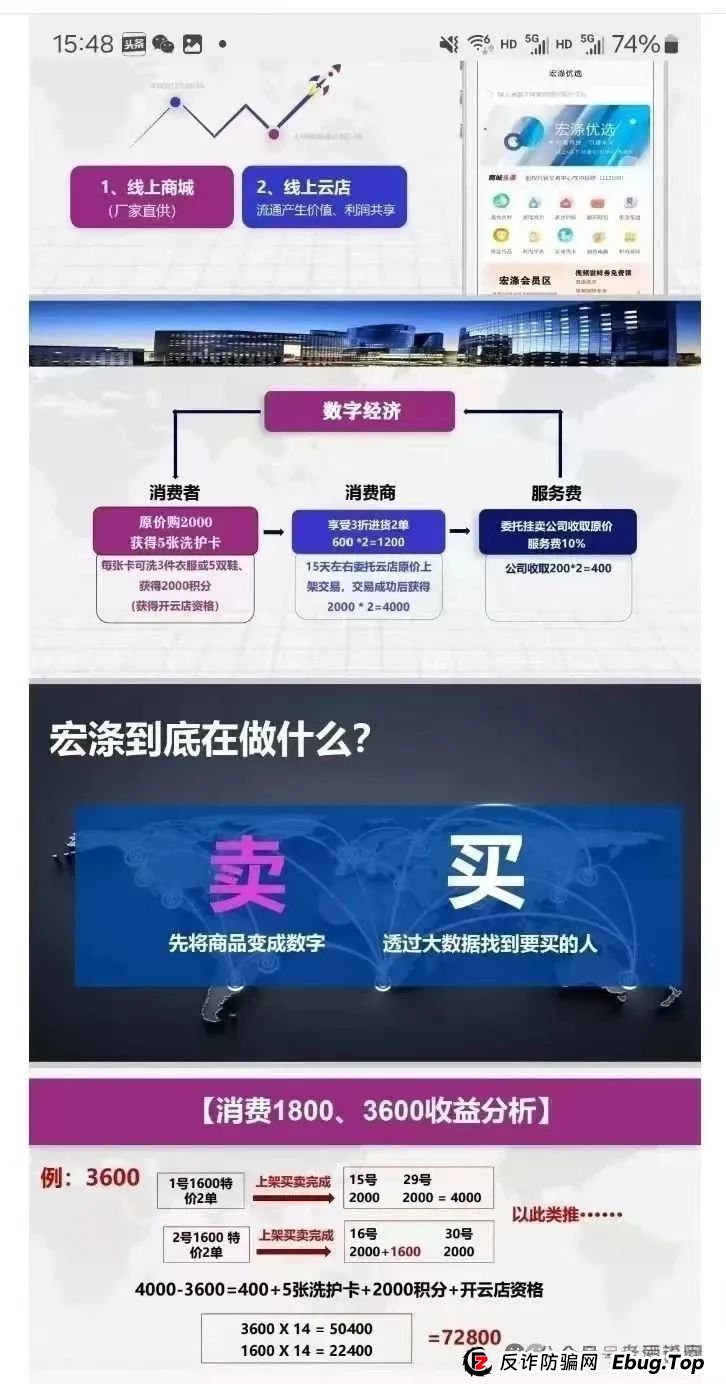 骗局揭秘：【宏涤洗衣】实为 “资金盘”，疯狂拉人头后，三十万会员正踩在 “爆雷” 边缘