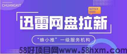【蜂小推】打工人必看！迅雷网盘拉新搞钱，比加班靠谱